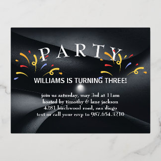 fiesta de cumpleaños de la tarjeta postal de vacac