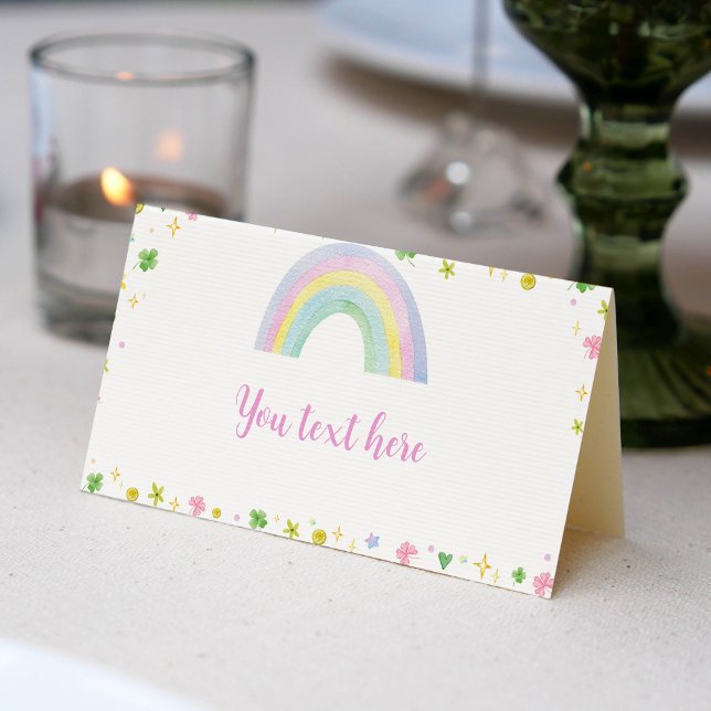 Fiesta de cumpleaños de la tarjeta St. Patrick Luc (Subido por el creador)