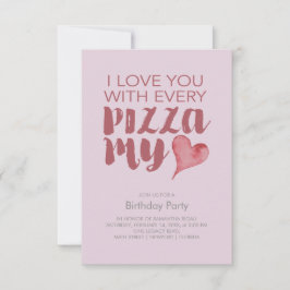 Fiesta de cumpleaños de Pizza My Heart