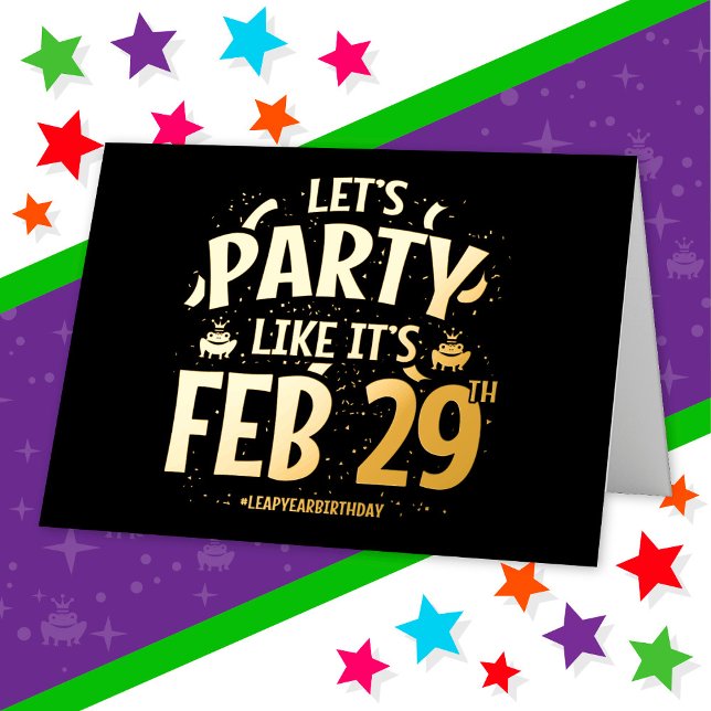Fiesta de cumpleaños del año bisiesto 29 de febrer (Subido por el creador)