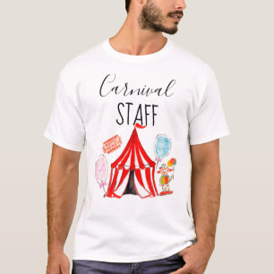 Fiesta de cumpleaños del circo de la camisa del