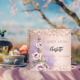 Fiesta de cumpleaños del libro invitado Torre Eiff