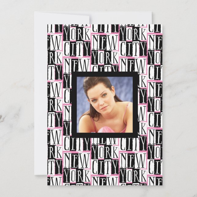 Fiesta de cumpleaños en plantilla de la foto de (Reverso)