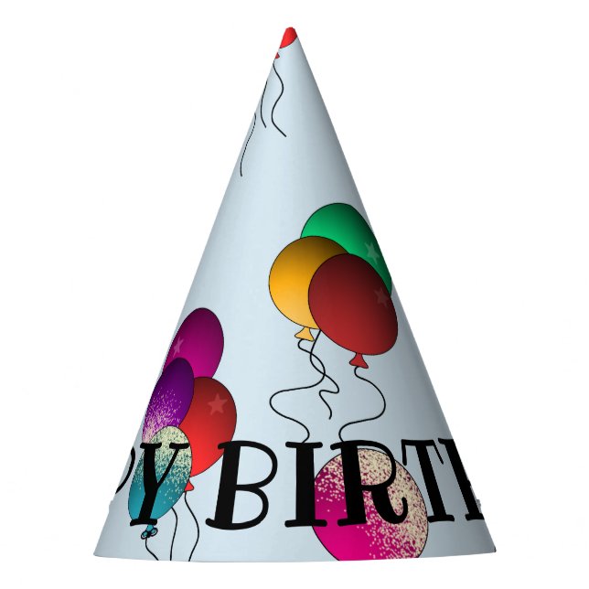 Fiesta de cumpleaños feliz globo Gorra diversión c (Anverso)