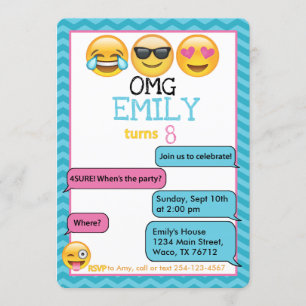 Fiesta de cumpleaños - Invitación