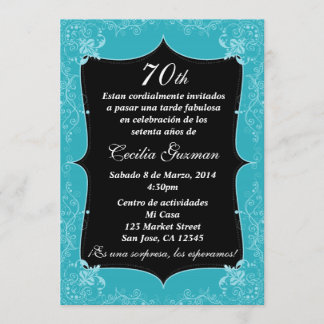 Fiesta de cumpleaños invitación