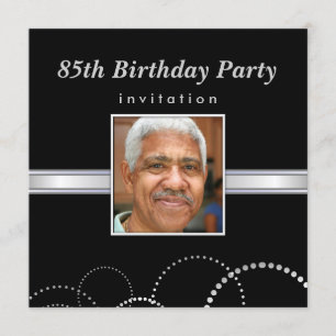 Fiesta de cumpleaños número 85 - Invitaciones a fo