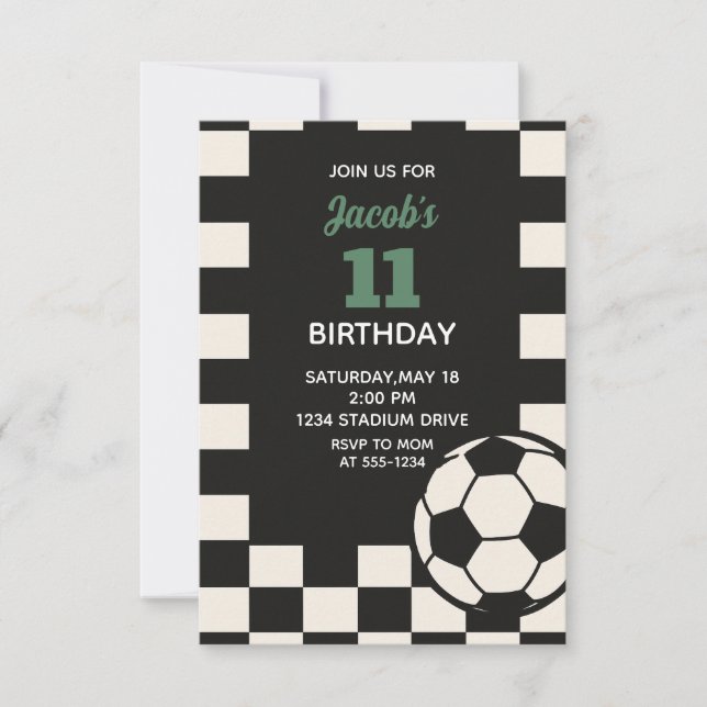 Fiesta de cumpleaños para niños - Invitación de cu (Anverso)