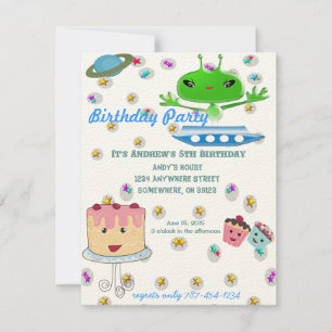 Fiesta de cumpleaños por invitación de días de ali