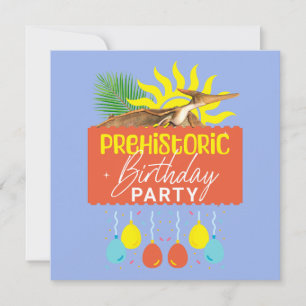 Fiesta de Cumpleaños Prehistórico Pterodáctilo Din