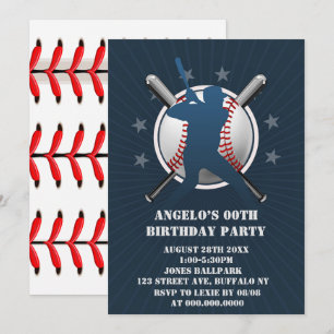 Fiesta de cumpleaños sobre el tema del béisbol