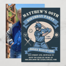 Fiesta de cumpleaños sobre el tema del béisbol