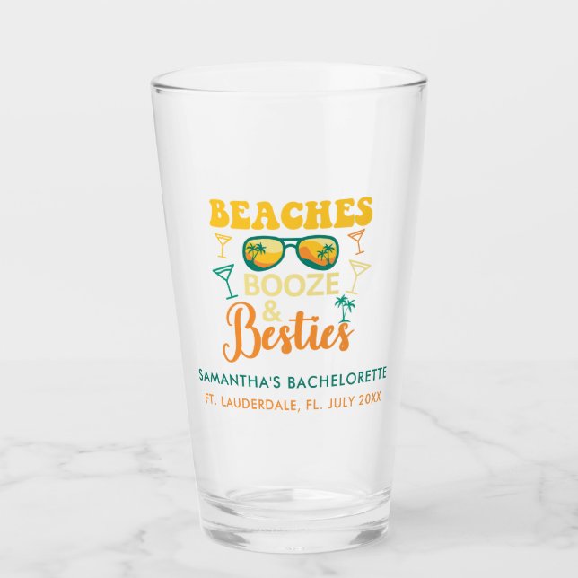 Fiesta de Despedida de Soltera Personalizada Playa (Anverso)