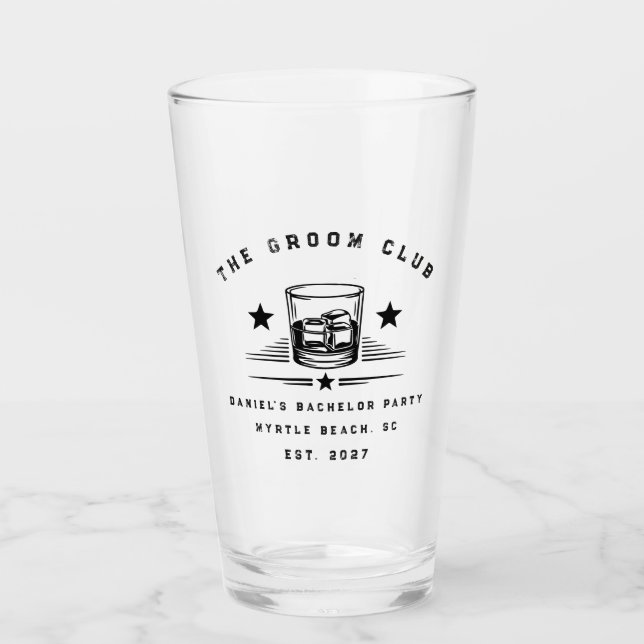 Fiesta de Despedida de Soltero Personalizada con T (Anverso)
