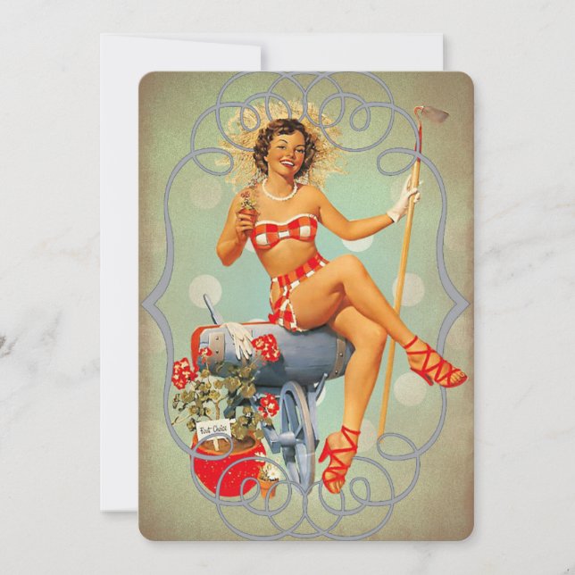 Fiesta de diversión de verano I - Tarjeta de invit (Anverso)