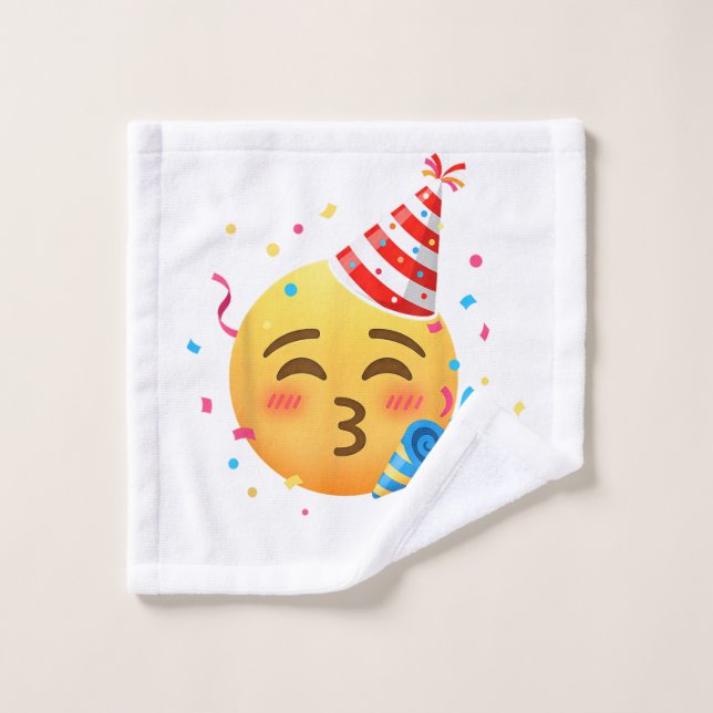 Fiesta de Emoticonos Divertidos (Toallita)