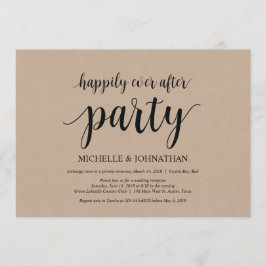 Fiesta de feliz para siempre, invitación de boda f