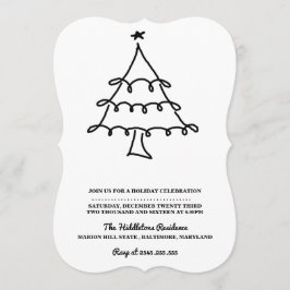 Fiesta de Fiesta de Vacaciones de Árbol de Navidad