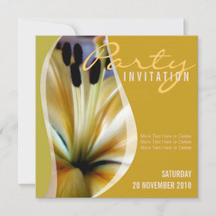 Fiesta de Flor de Lirio + Invitación para Todas la