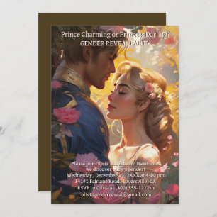 Fiesta de género revela invitaciones a príncipe o 