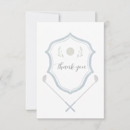 Fiesta de golf - Tarjeta de agradecimiento