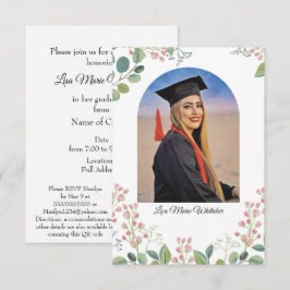 Fiesta de Graduación Universitaria Floral Boho