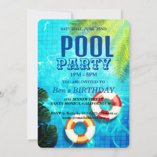 Fiesta de grupo   Invitación de cumpleaños para na
