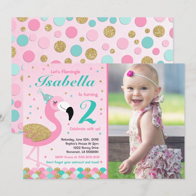 Fiesta de grupo temático de invitación de cumpleañ (Anverso / Reverso)