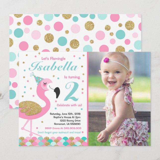 Fiesta de grupo temático de invitación de cumpleañ (Anverso / Reverso)