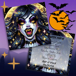 Fiesta de Halloween con el estilo de un libro de h
