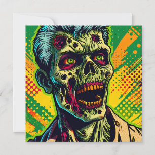 Fiesta de Halloween de Zombies Espeluznantes