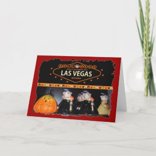 Fiesta De Halloween En La Tarjeta Las Vegas