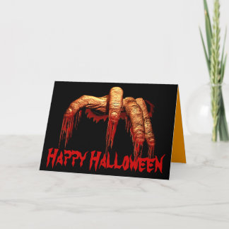 Fiesta de Halloween invita a tarjetas de terror zo