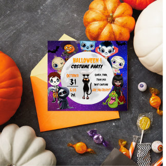 fiesta de halloween Invitación