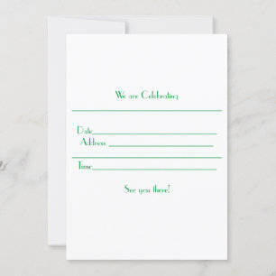 Fiesta de invitación a fruta