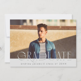 Fiesta de Invitación de graduación moderna