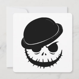Fiesta de Invitación de Halloween Bash de Esquelet