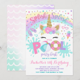 Fiesta de Invitación del Grupo de Piscina de Unico