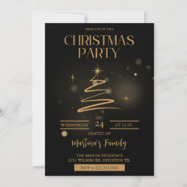 Fiesta de invitaciones para fiestas de navidades