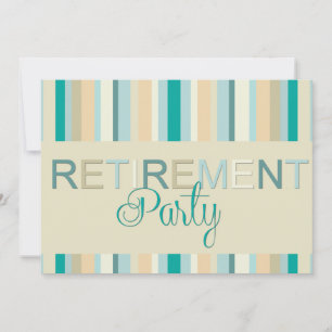 Fiesta de Jubilación Bandas de Invitación