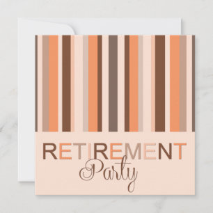 Fiesta de Jubilación Bandas de Invitación