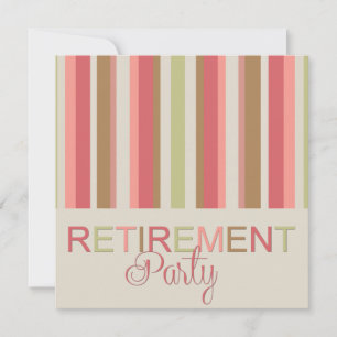 Fiesta de Jubilación Bandas de Invitación