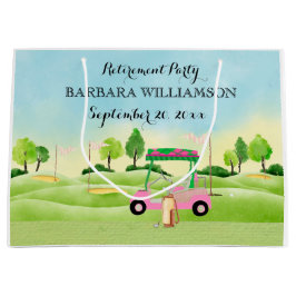 Fiesta de Jubilación Bolsa de regalo grande