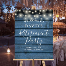 Fiesta de Jubilación de Blue Rusood String Luces d