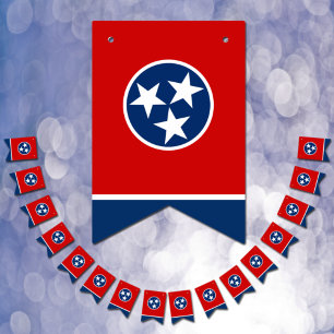 Fiesta de la bandera de Tennessee, banderines / Bo