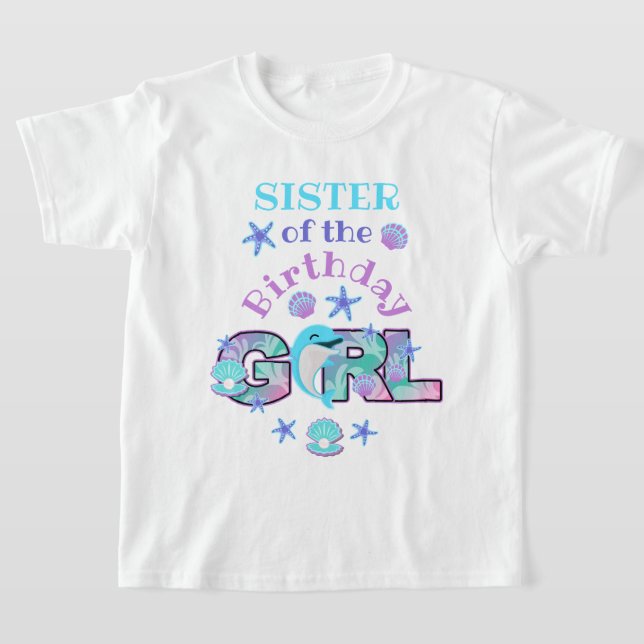 Fiesta de la camiseta del Chica de cumpleaños Dolp (Distribución)