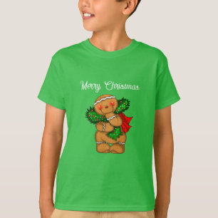 Fiesta de la camiseta para niños Gingerbread Perso