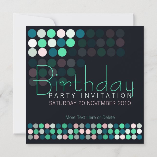 Fiesta de la Casa Ilustra Elegante Invitación al C (Anverso)