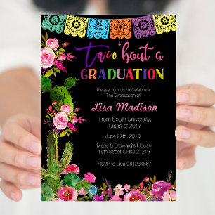 Fiesta de la invitación a la fiesta de graduación