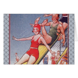 Fiesta de la piscina Verano Vintage